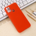 Samsung Galaxy A21s (A217) Shell cieta silikona (TPU) sarkans apvalks