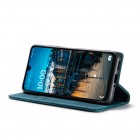 Samsung Galaxy A26 CaseMe Retro solīds atvēramais ādas zaļš maciņš - maks