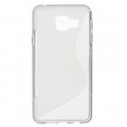 Samsung Galaxy A3 (2016) A310 cieta silikona (TPU) dzidrs (pelēks) un matēts apvalks