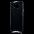 Samsung Galaxy A3 2016 (A310) dzidrs (caurspīdīgs) cieta silikona TPU pasaulē planākais pelēks apvalks