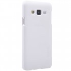 Samsung Galaxy A3 (A300) Nillkin Frosted Shield balts plastmasas apvalks + ekrāna aizsargplēve