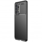 Samsung Galaxy A33 5G (SM-A336E) FOCUS cieta silikona (TPU) melns apvalks