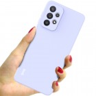 Samsung Galaxy A33 5G (SM-A336E) „Imak“ cieta silikona (TPU) violeta apvalks