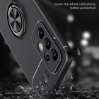 Samsung Galaxy A33 5G (SM-A336E) „Ring“ Kickstand (TPU) melns apvalks