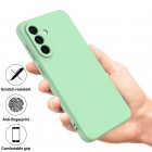 Samsung Galaxy A36 "Shell" cieta silikona (TPU) apvalks - zaļš