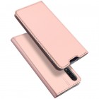 Samsung Galaxy A50 A505F (A50s A507F, A30s A307F) „Dux Ducis“ Skin sērijas rozs ādas atvērams maciņš