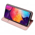 Samsung Galaxy A50 A505F (A50s A507F, A30s A307F) „Dux Ducis“ Skin sērijas rozs ādas atvērams maciņš