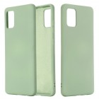 Samsung Galaxy A51 (A515) „Shell“ cieta silikona (TPU) zaļš apvalks, vaciņš