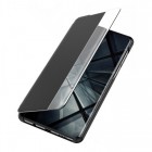 Samsung Galaxy A51 (A515F) View Line melns atvērams maciņš (maks)