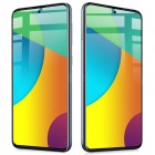 Samsung Galaxy A51 (A515) „Mocolo“ Tempered Glass melns ekrāna aizsargstikls