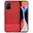Samsung Galaxy A52 5G (A526B, A525F) „Bi-Color“ Splicing sarkans ādas apvalks