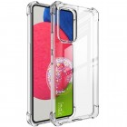 Samsung Galaxy A53 5G (SM-A536B) Imak pastiprinātas aizsardzības cieta silikona (TPU) dzidrs vāciņš + ekrāna aizsargplēve