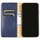 Samsung Galaxy A53 5G (SM-A536B) Solīds zils ādas atvērams maciņš