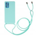 Samsung Galaxy A53 5G (SM-A536B) Strap cieta silikona (TPU) piparmētru apvalks
