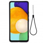 Samsung Galaxy A53 5G (SM-A536B) „Shell“ cieta silikona (TPU) melns apvalks