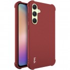 Samsung Galaxy A55 5G (SM-A556) Imak pastiprinātas aizsardzības cieta silikona (TPU) bordo vāciņš