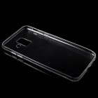 Samsung Galaxy A6 2018 (A600F) dzidrs (caurspīdīgs) cieta silikona TPU pasaulē planākais pelēks apvalks