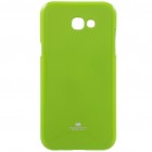 Galaxy A7 2017 (A720) Mercury zaļš cieta silikona (TPU) apvalks