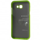 Galaxy A7 2017 (A720) Mercury zaļš cieta silikona (TPU) apvalks