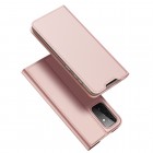 Samsung Galaxy A72 5G (A726B, A725F) Dux Ducis Skin sērijas rozs ādas atvērams maciņš 