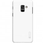 Samsung Galaxy A8+ 2018 (A730F) Nillkin Frosted Shield balts plastmasas apvalks + ekrāna aizsargplēve