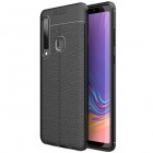 Samsung Galaxy A9 2018 (A9 Star Pro) „FOCUS“ cieta silikona (TPU) melns apvalks
