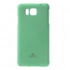Samsung Galaxy Alpha G850 Mercury piparmētru cieta silikona (TPU) futrālis