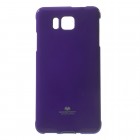 Samsung Galaxy Alpha G850 Mercury violeta cieta silikona (TPU) futrālis