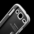 Samsung Galaxy Core Mercury balts cieta silikona (TPU) futrālis