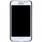 Samsung Galaxy Core Prime (G360) Nillkin Frosted Shield melns plastmasas apvalks + ekrāna aizsargplēve