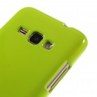 Samsung Galaxy J1 2016 (J120) Mercury zaļš cieta silikona (TPU) futrālis