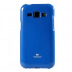 Samsung Galaxy J1 Mercury zils cieta silikona (TPU) apvalks