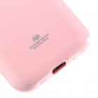 Samsung Galaxy J1 Mercury gaiši rozs cieta silikona (TPU) apvalks