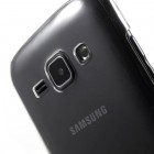 Samsung Galaxy J1 plastmasas dzidrs (caurspīdīgs) apvalks