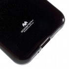 Samsung Galaxy J2 (J200) Mercury melns cieta silikona (TPU) apvalks