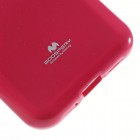Samsung Galaxy J2 (J200) Mercury tumši rozs cieta silikona (TPU) apvalks