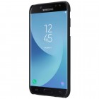 Samsung Galaxy J5 2017 (J530) Nillkin Frosted Shield melns plastmasas apvalks + ekrāna aizsargplēve