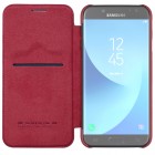 Greznais „Nillkin“ Qin sērijas ādas atvērams sarkans Samsung Galaxy J5 2017 (J530) maciņš