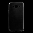 Samsung Galaxy J5 (J500) dzidrs (caurspīdīgs) cieta silikona TPU pasaulē planākais apvalks