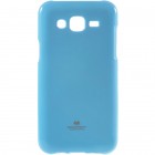 Samsung Galaxy J5 Mercury zils cieta silikona (TPU) apvalks