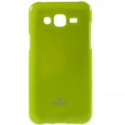 Samsung Galaxy J5 Mercury zaļš cieta silikona (TPU) apvalks
