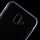 Samsung Galaxy J6+ 2018 (J610) dzidrs (caurspīdīgs) cieta silikona TPU pasaulē planākais apvalks
