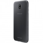 Samsung Galaxy J7 2017 (J730) cieta silikona (TPU) melns apvalks