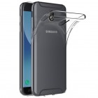 Samsung Galaxy J7 2017 (J730) dzidrs (caurspīdīgs) cieta silikona TPU pasaulē planākais apvalks