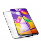 Samsung Galaxy M31s (M317F) Mocolo Tempered Glass melns ekrāna aizsargstikls
