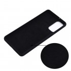 Samsung Galaxy M52 5G (M526) Shell cieta silikona (TPU) apvalks - melns