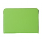 Atvēramais zaļš ādas futrālis Samsung Galaxy Note 10.1 N8000 (N8010), grozās 360° grādu apjomā