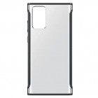 Samsung Galaxy Note 20 (N980F) „Samsung“ Clear Protective Cover cieta silikona TPU melns apvalks