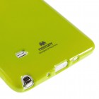Samsung Galaxy Note 4 (N910) Mercury zaļš cieta silikona (TPU) apvalks