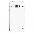 Samsung Galaxy Note 5 (N920)  Plastmāsas dzidrs apvalks - zelta